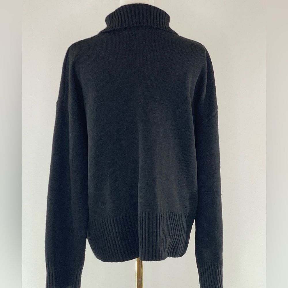 Great Jones Overlay Turtleneck Sweater, M - Picture 9 of 9